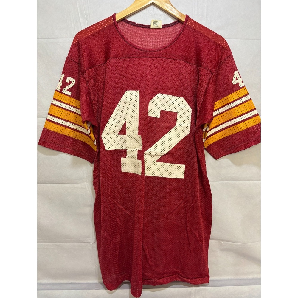 Washington Redskins Mason Men's Football Jersey #42 Crimson Red Vintage Retro